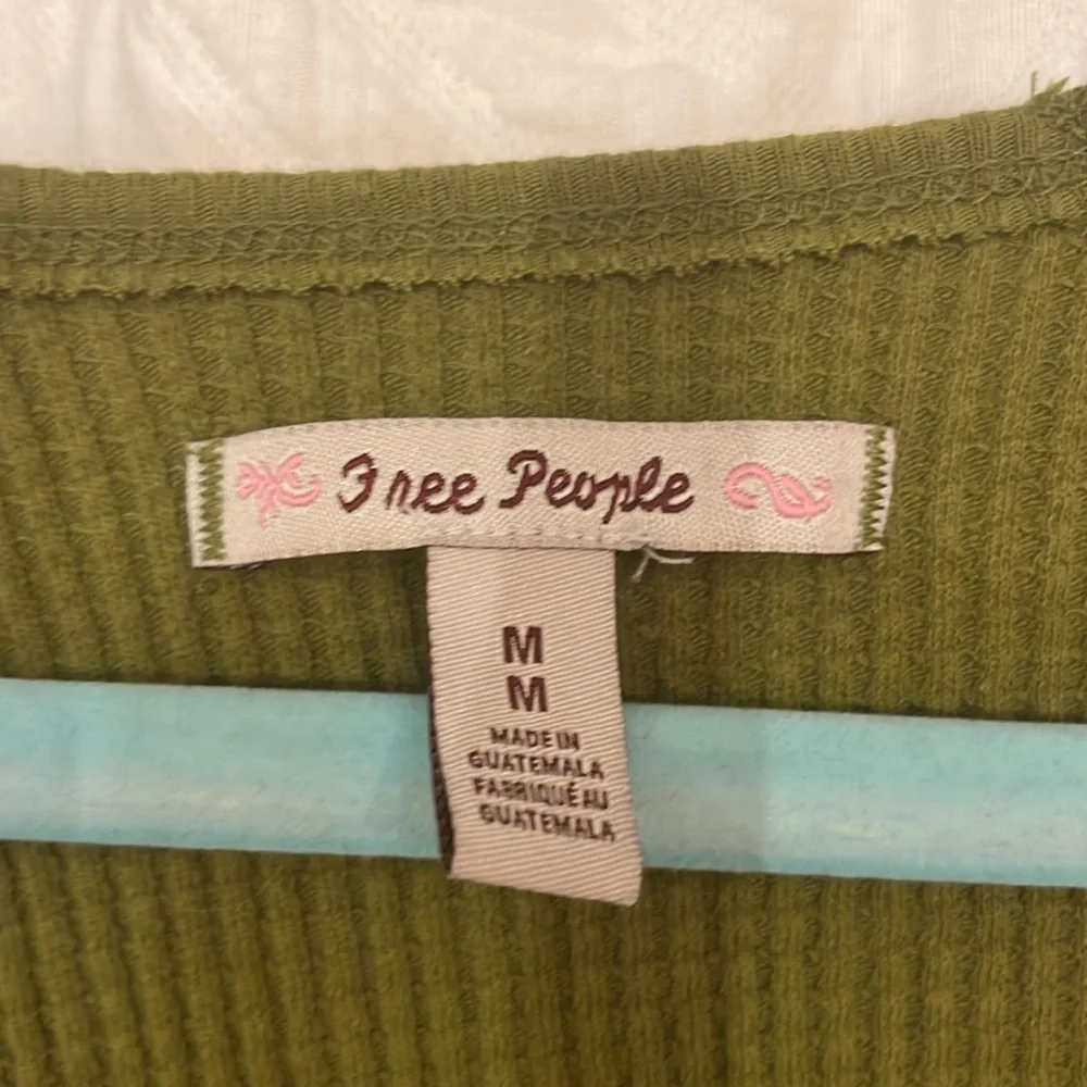 NWOT Free People Santa Clara Thermal - Picture 8 of 9